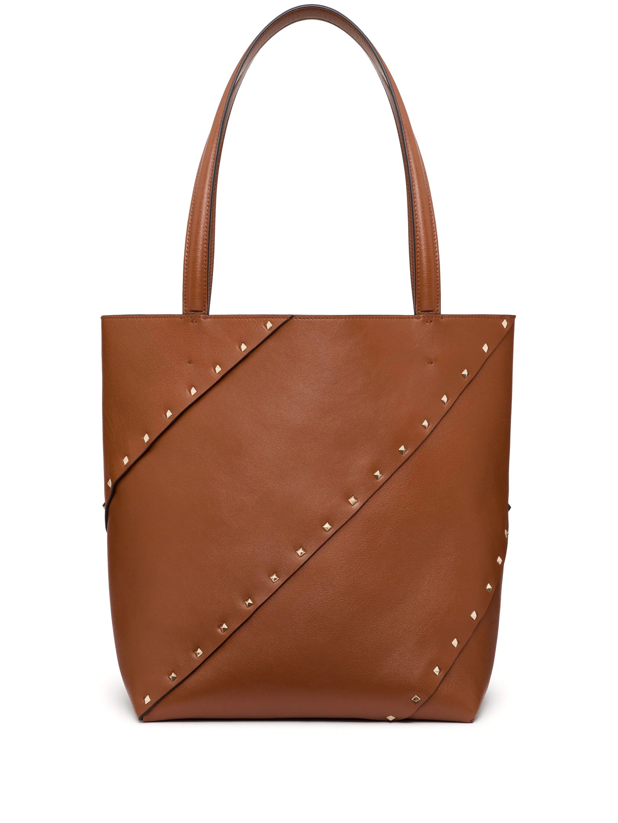 Rockstud Wispy leather tote bag