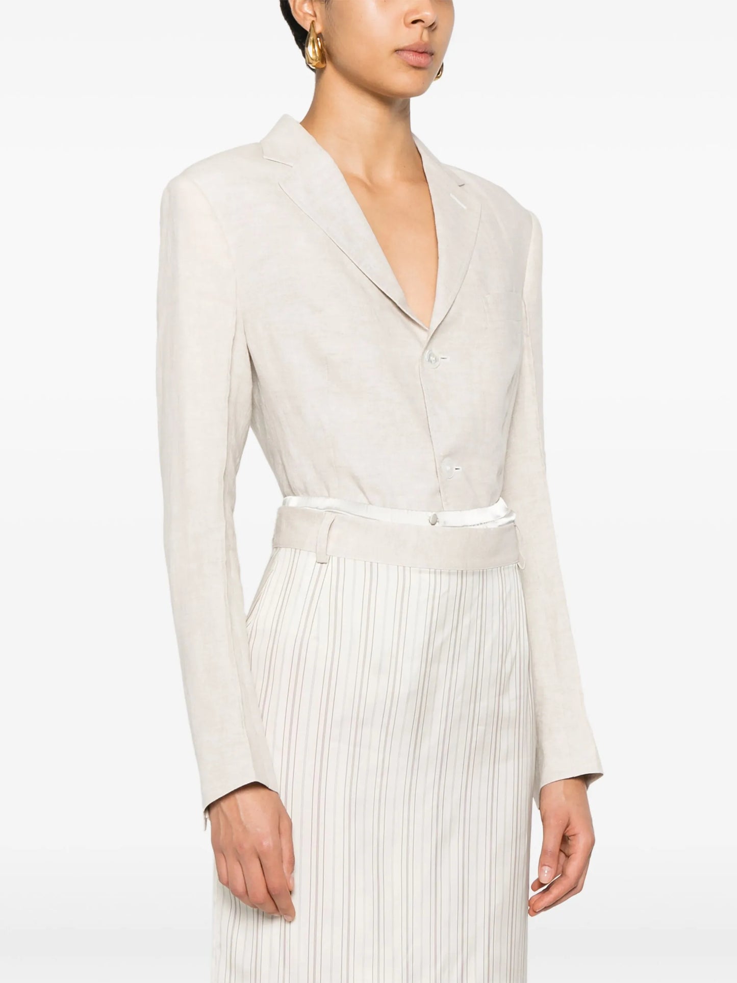 x Zegna blazer-style bodysuit