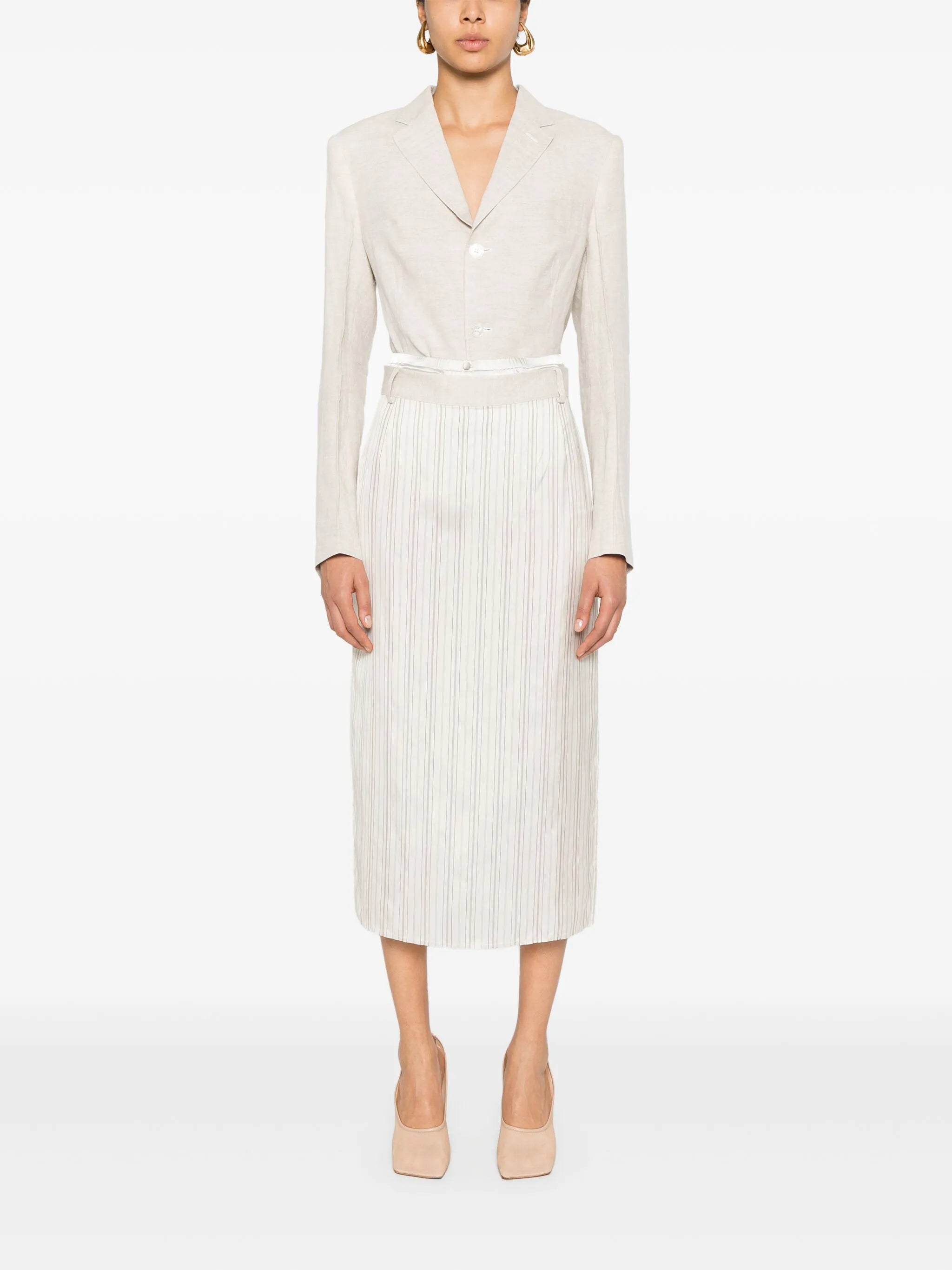 x Zegna blazer-style bodysuit