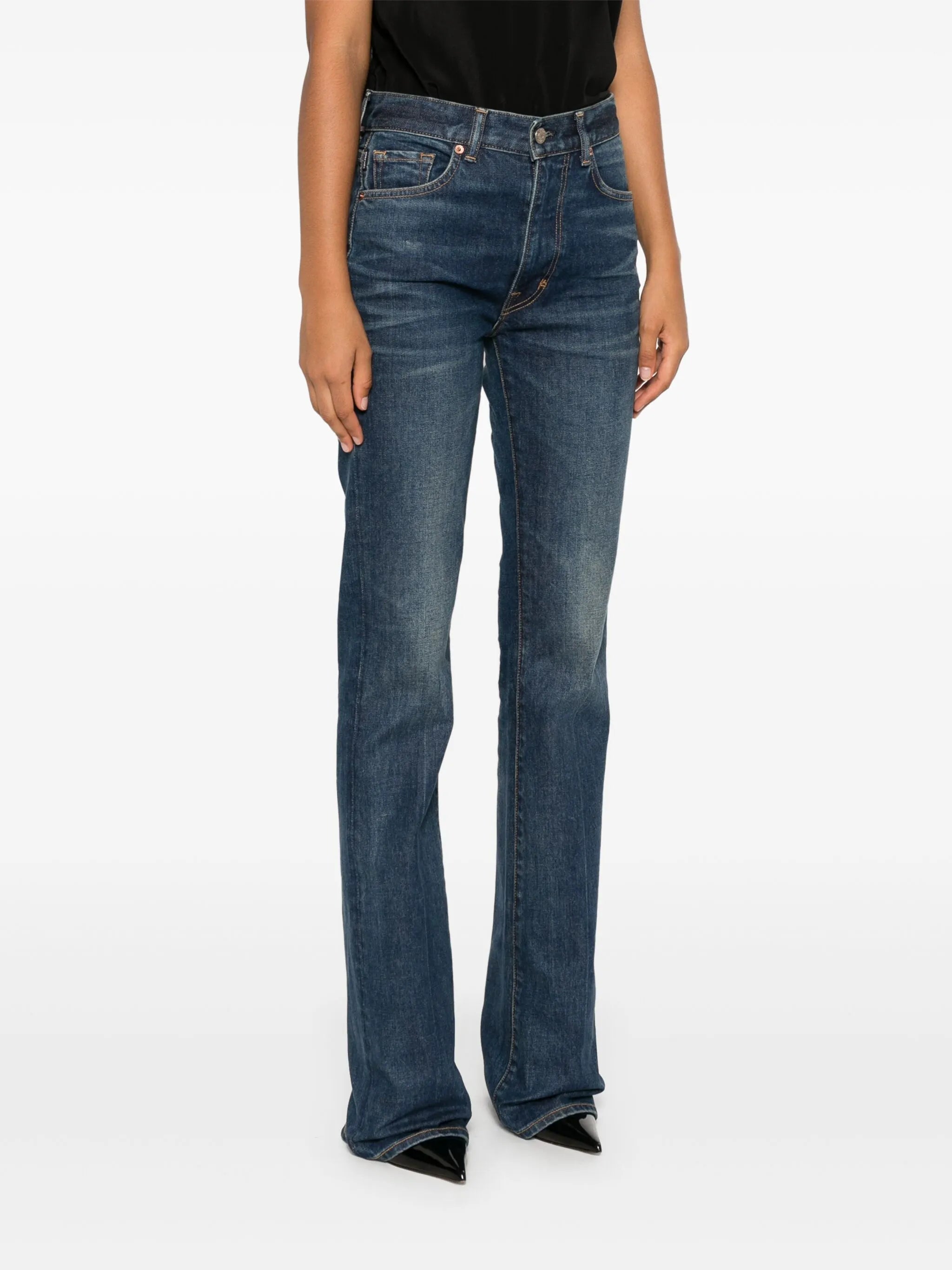 flared jeans