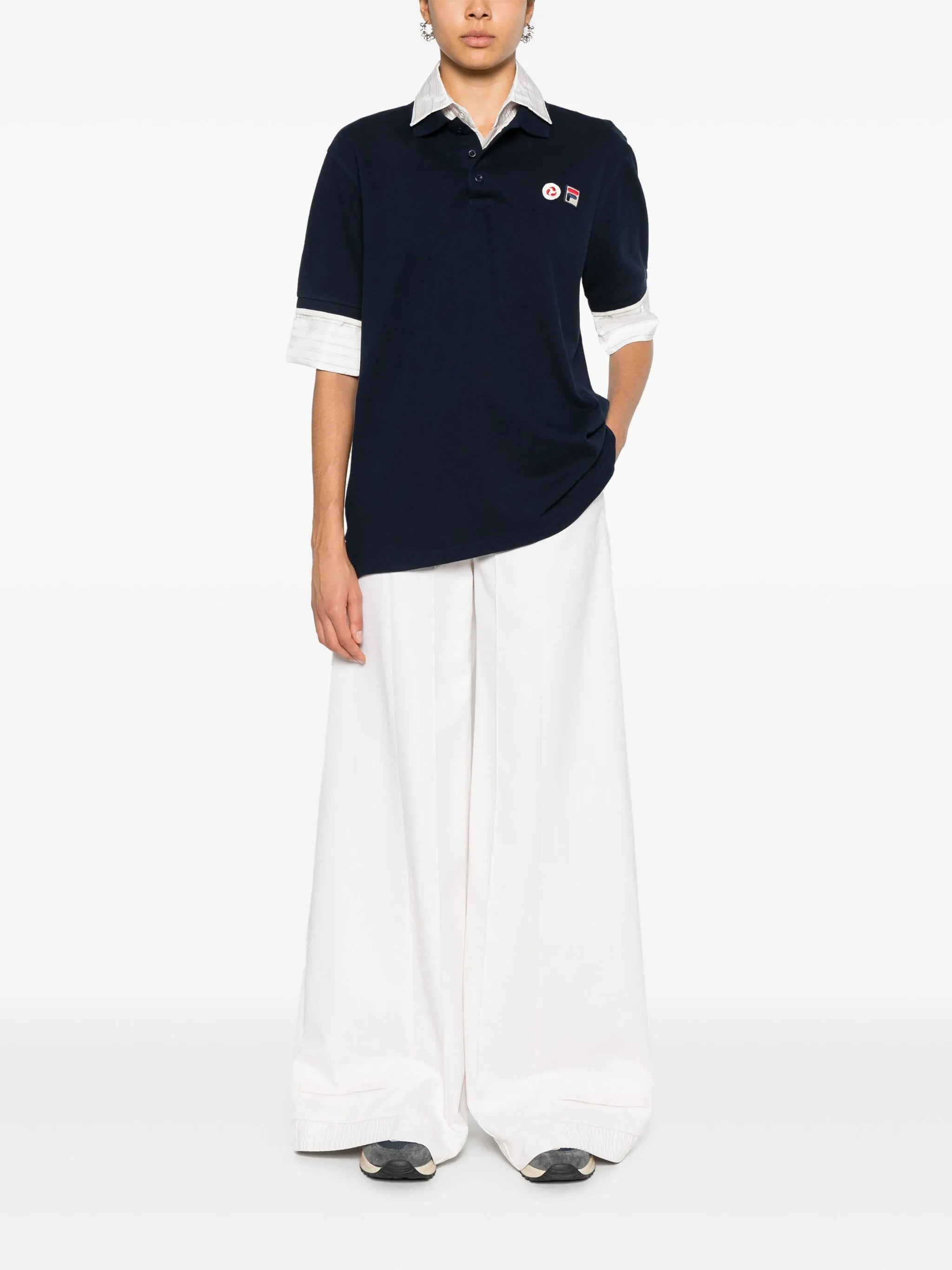 x Zegna Upside Down palazzo pants