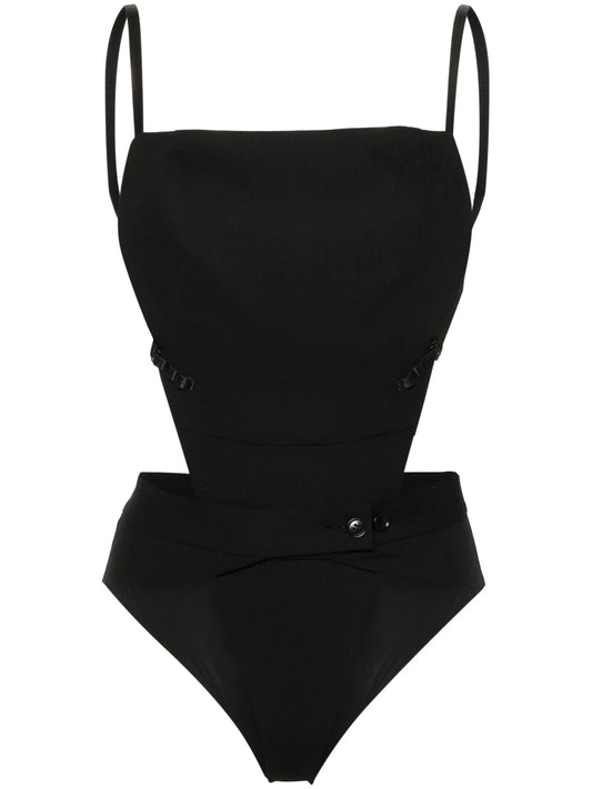 Revived wool bodysuit
