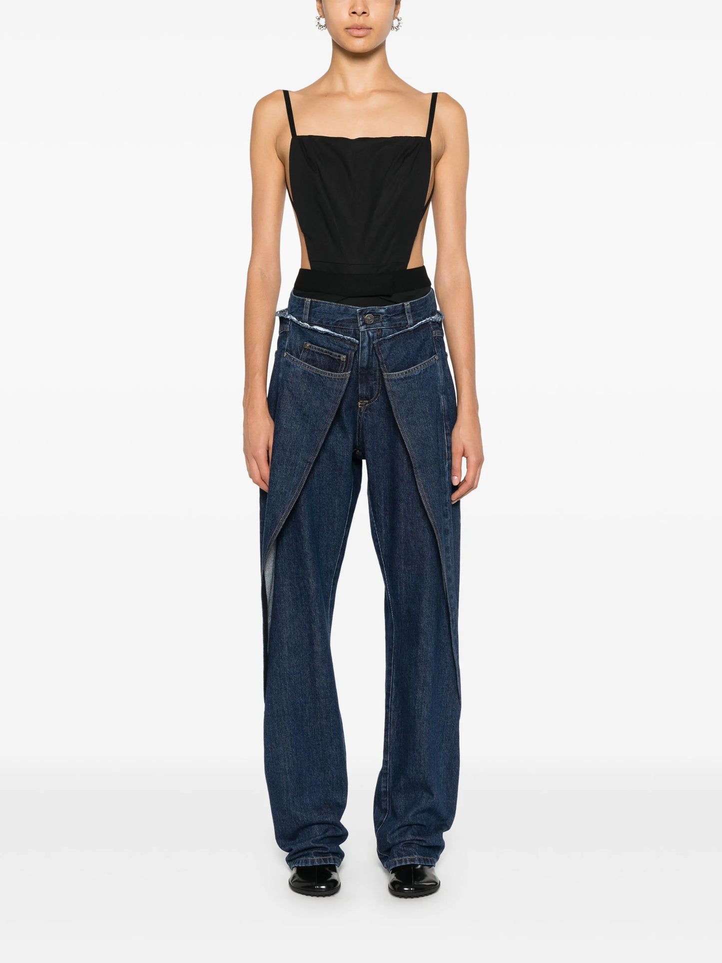 Revived wool bodysuit