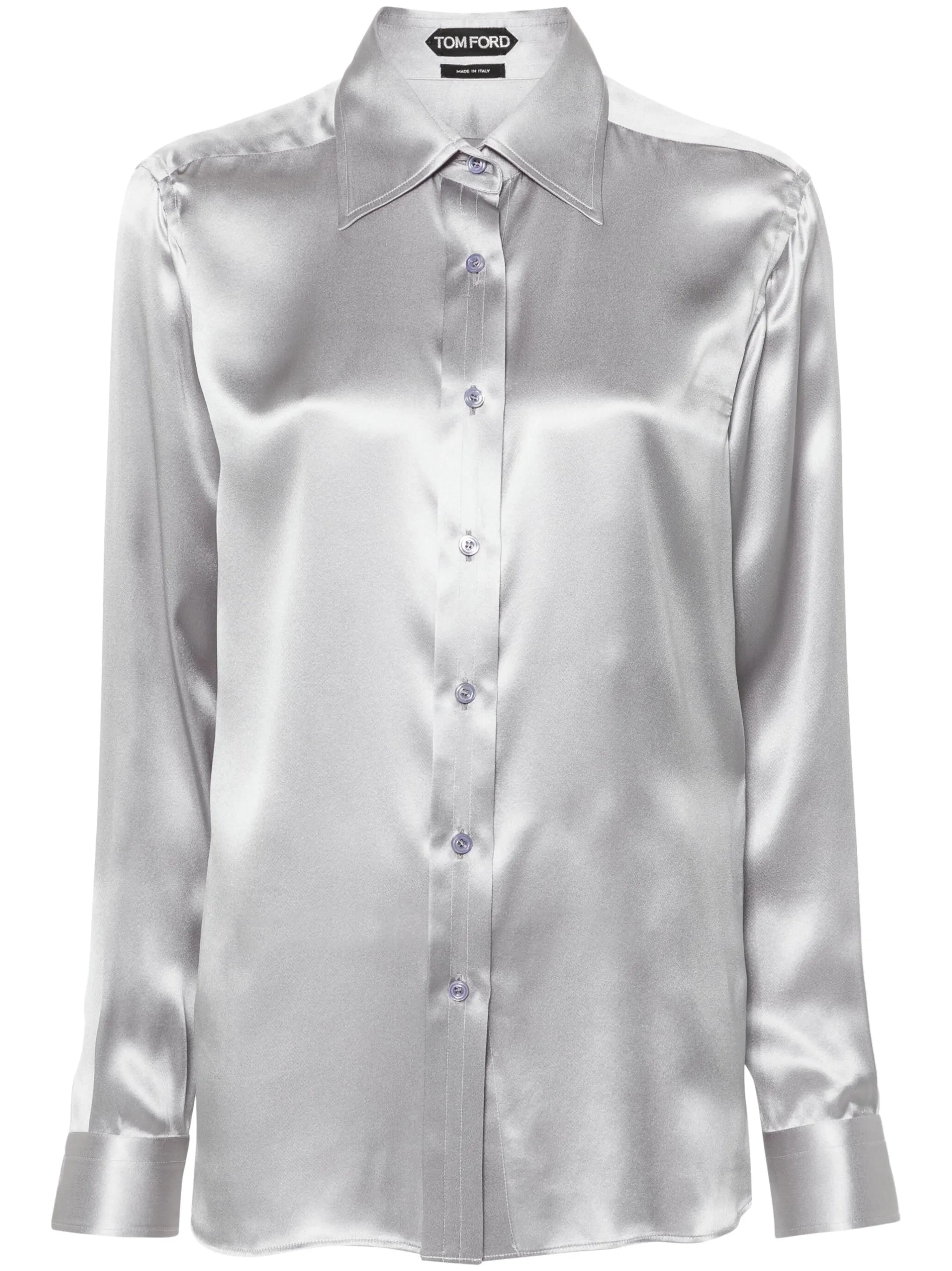 charmeuse silk shirt