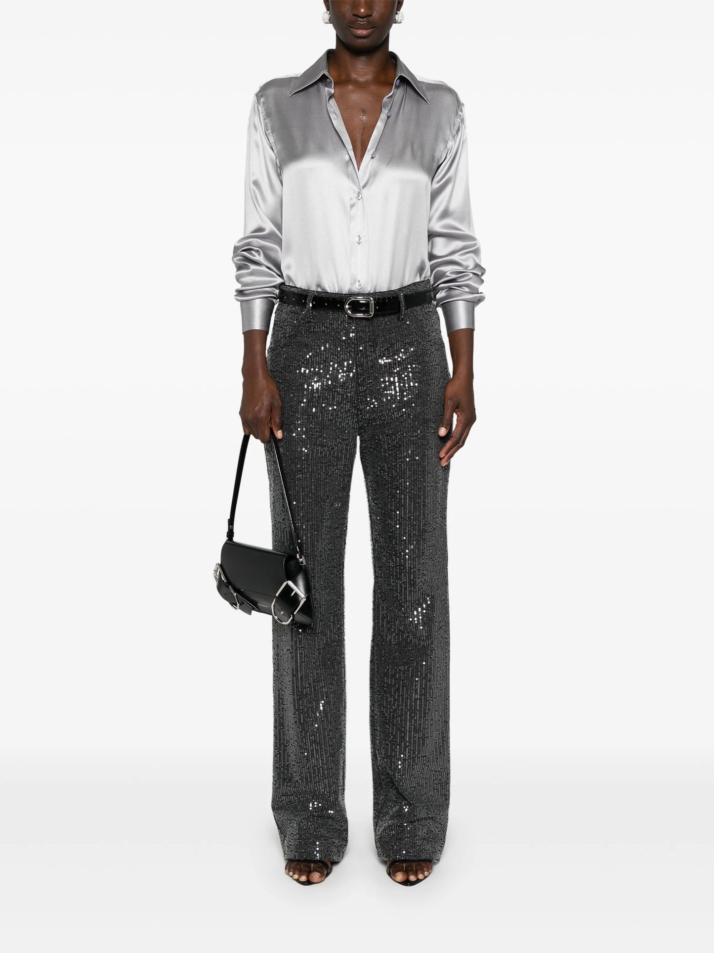 charmeuse silk shirt