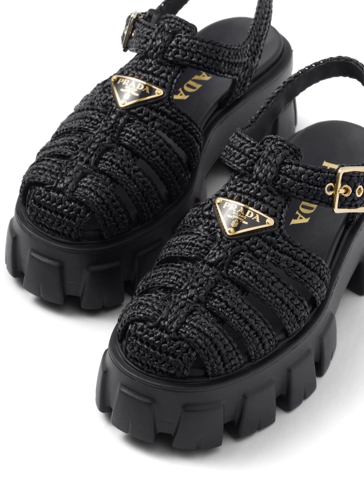 Monolith caged flatform sandals
