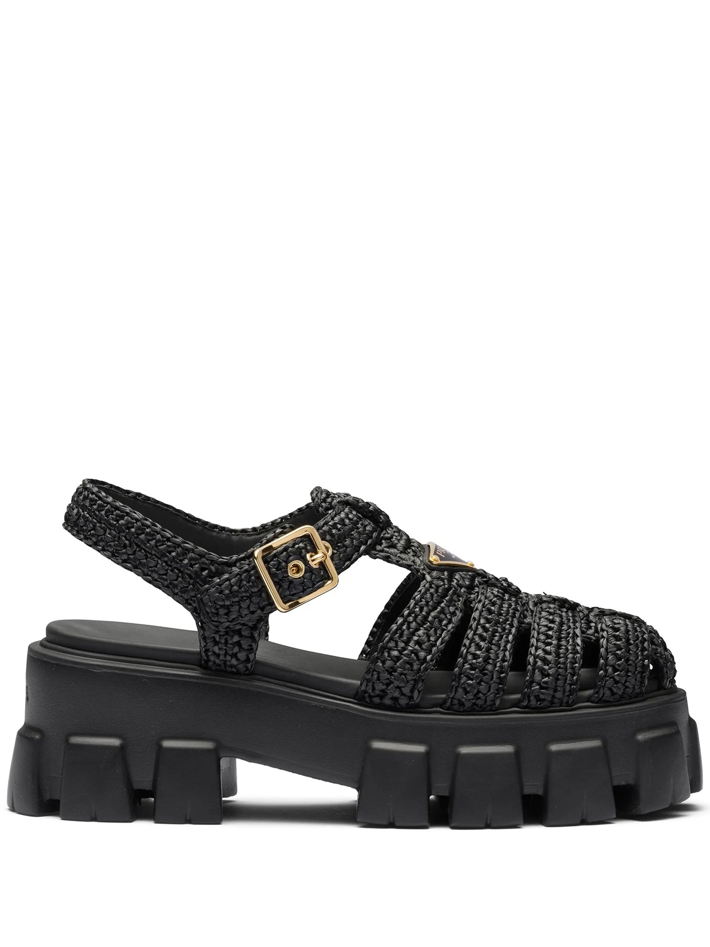 Monolith caged flatform sandals