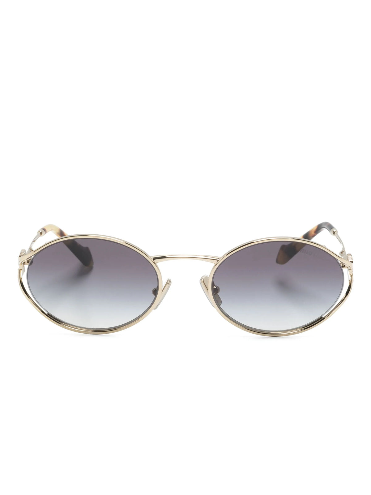 Miu Mium logo sunglasses