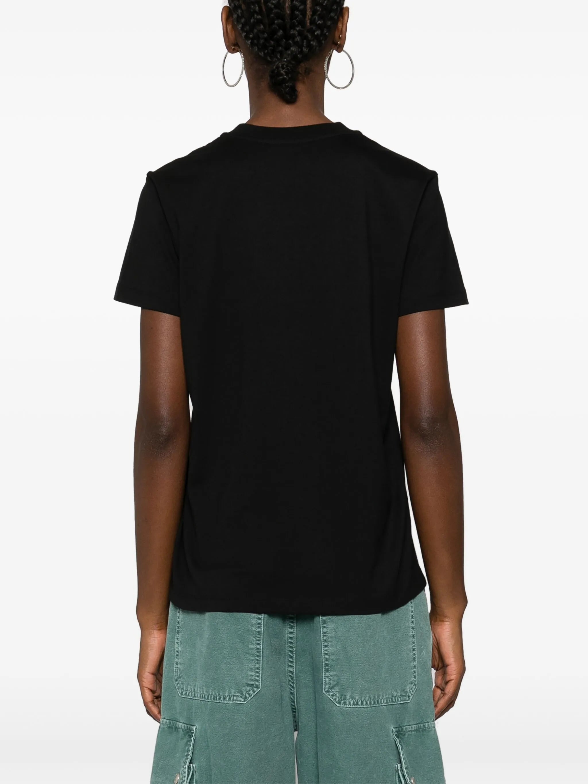 embroidered-logo cotton T-shirt