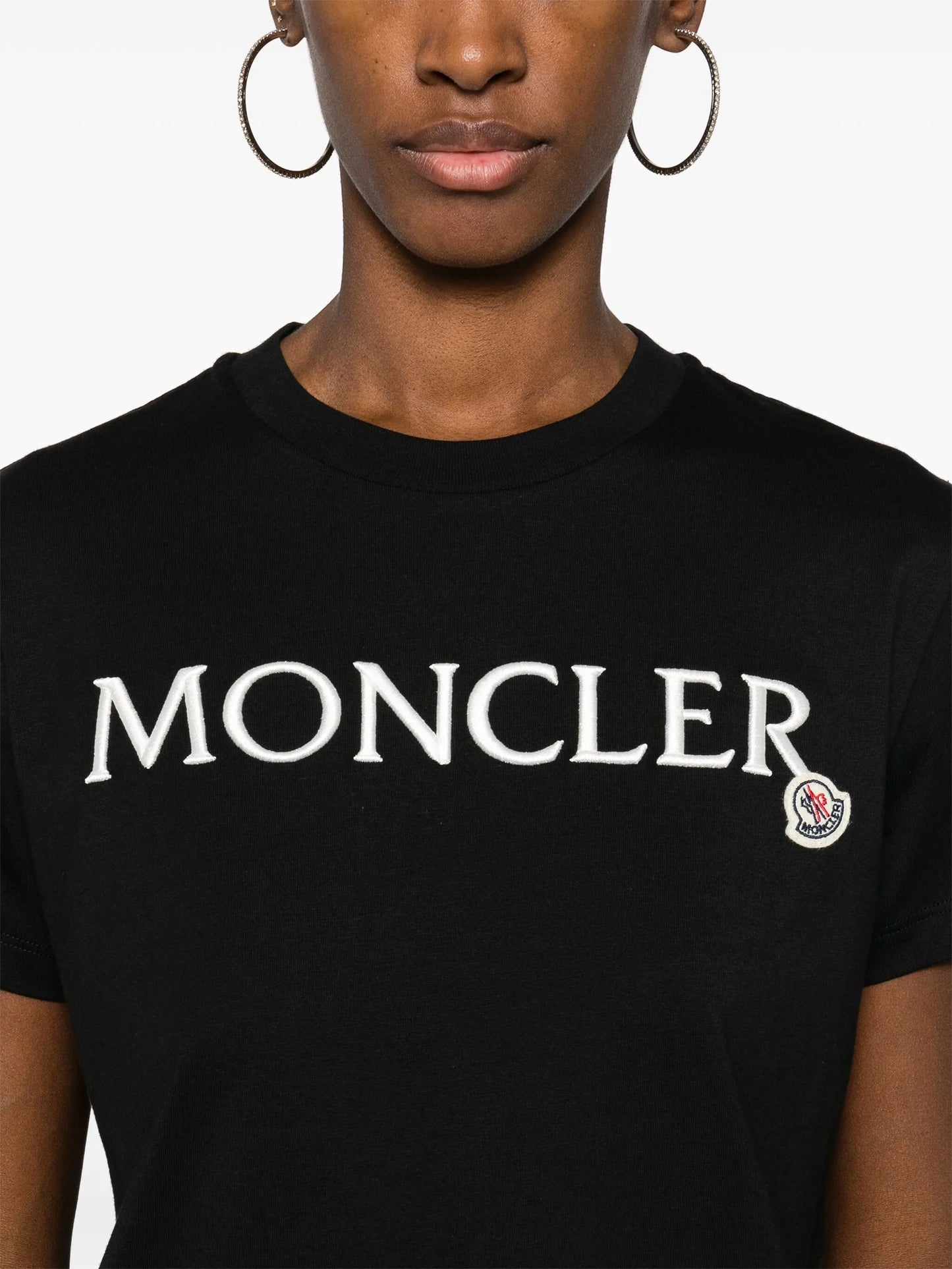 embroidered-logo cotton T-shirt