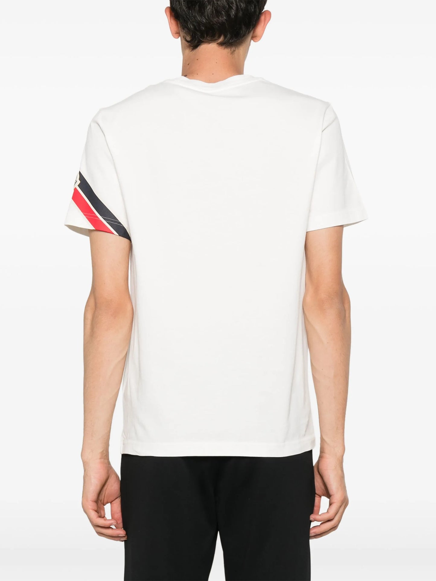 logo-patch cotton T-shirt