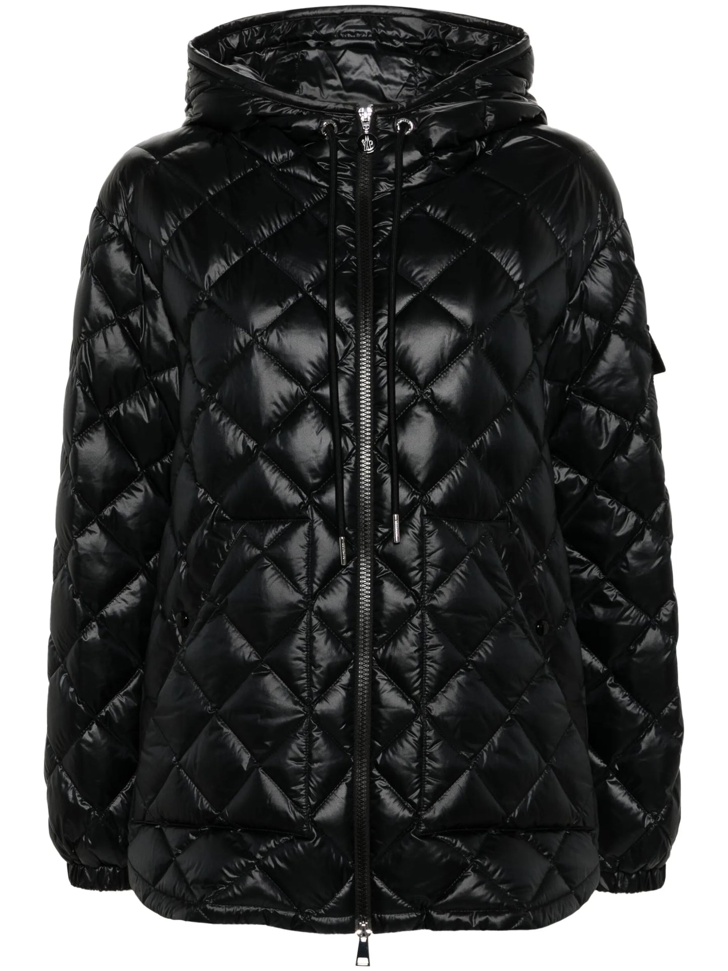 hooded puffer jacket
