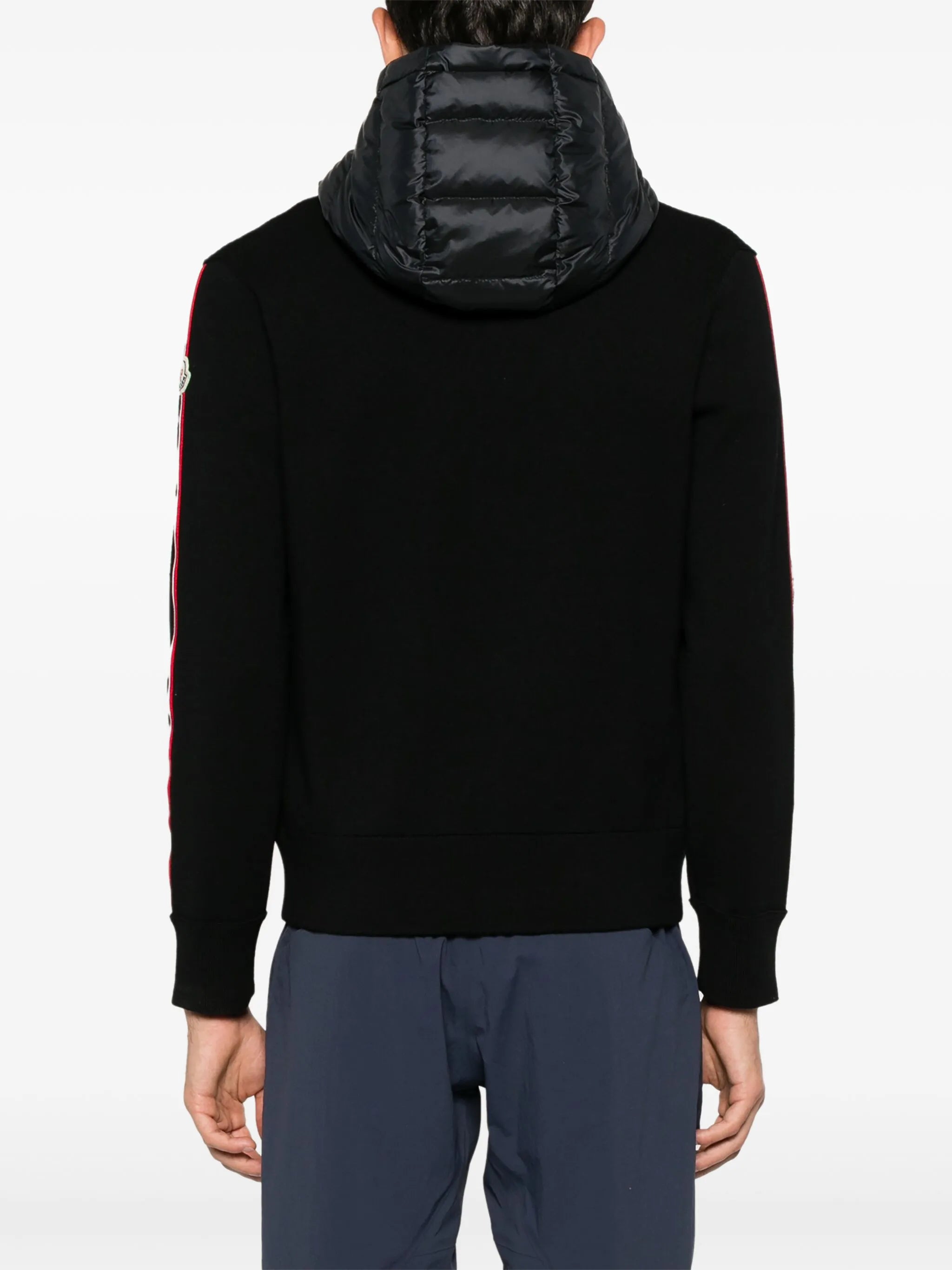 padded hooded jacket