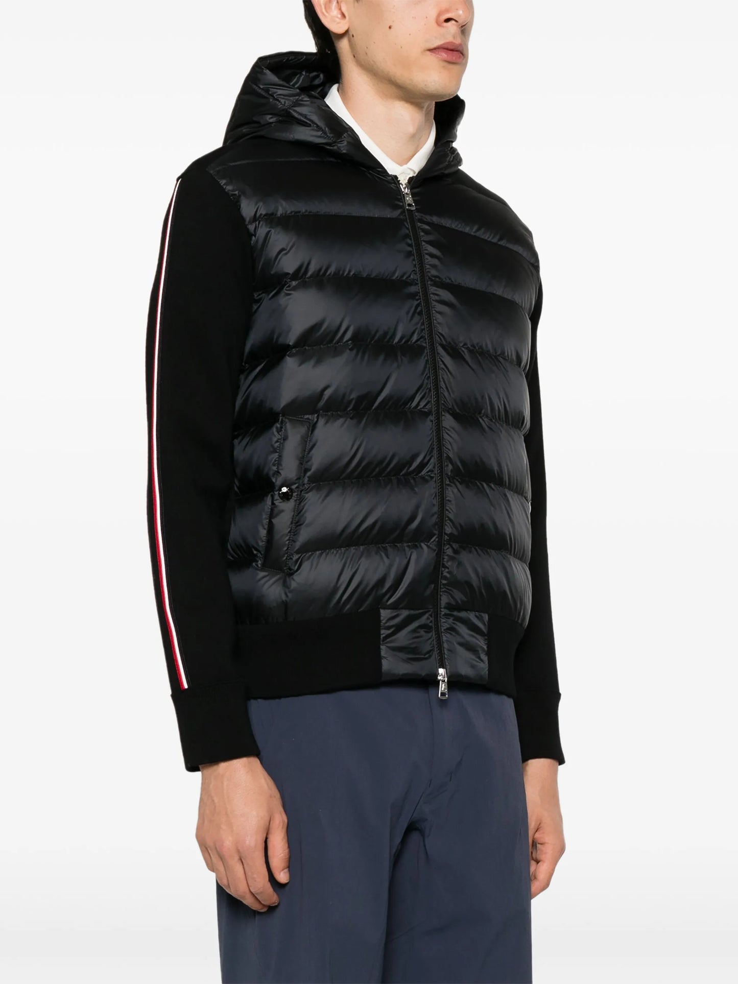 padded hooded jacket