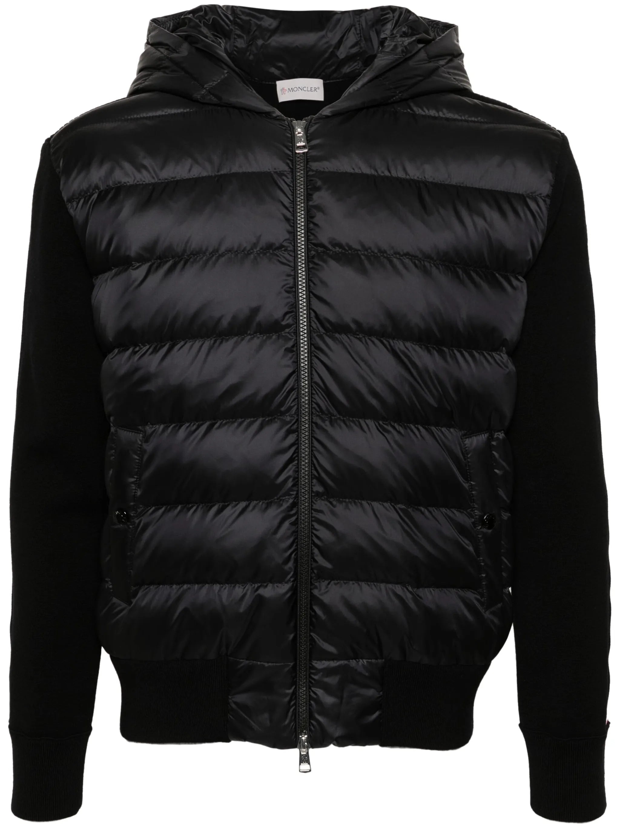 padded hooded jacket