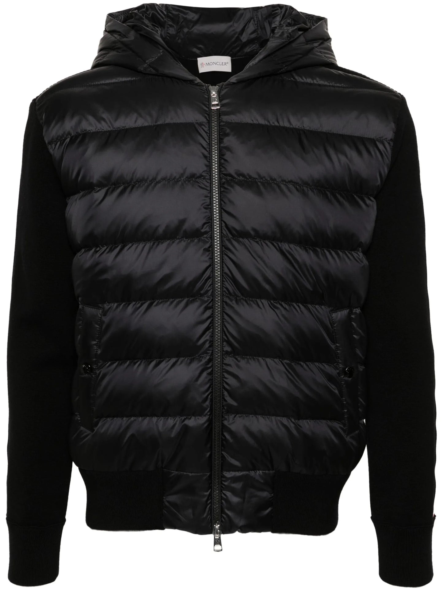 padded hooded jacket