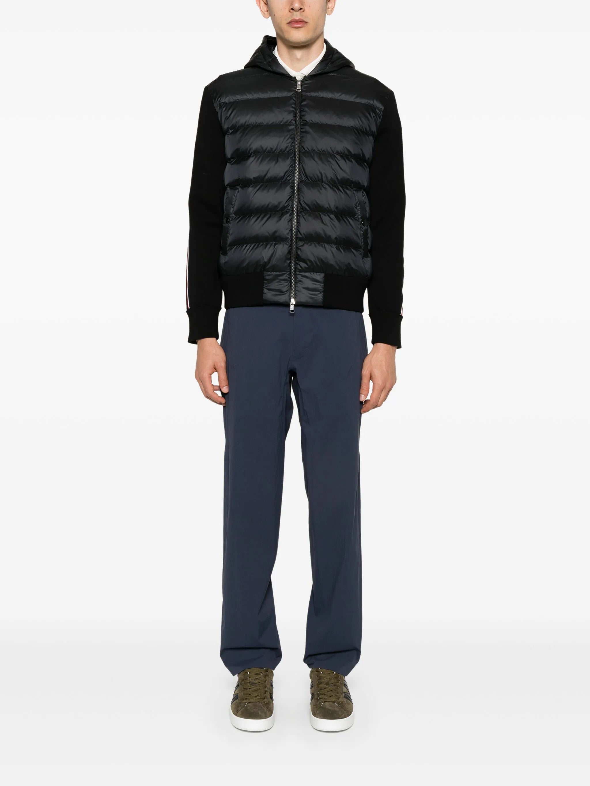 padded hooded jacket