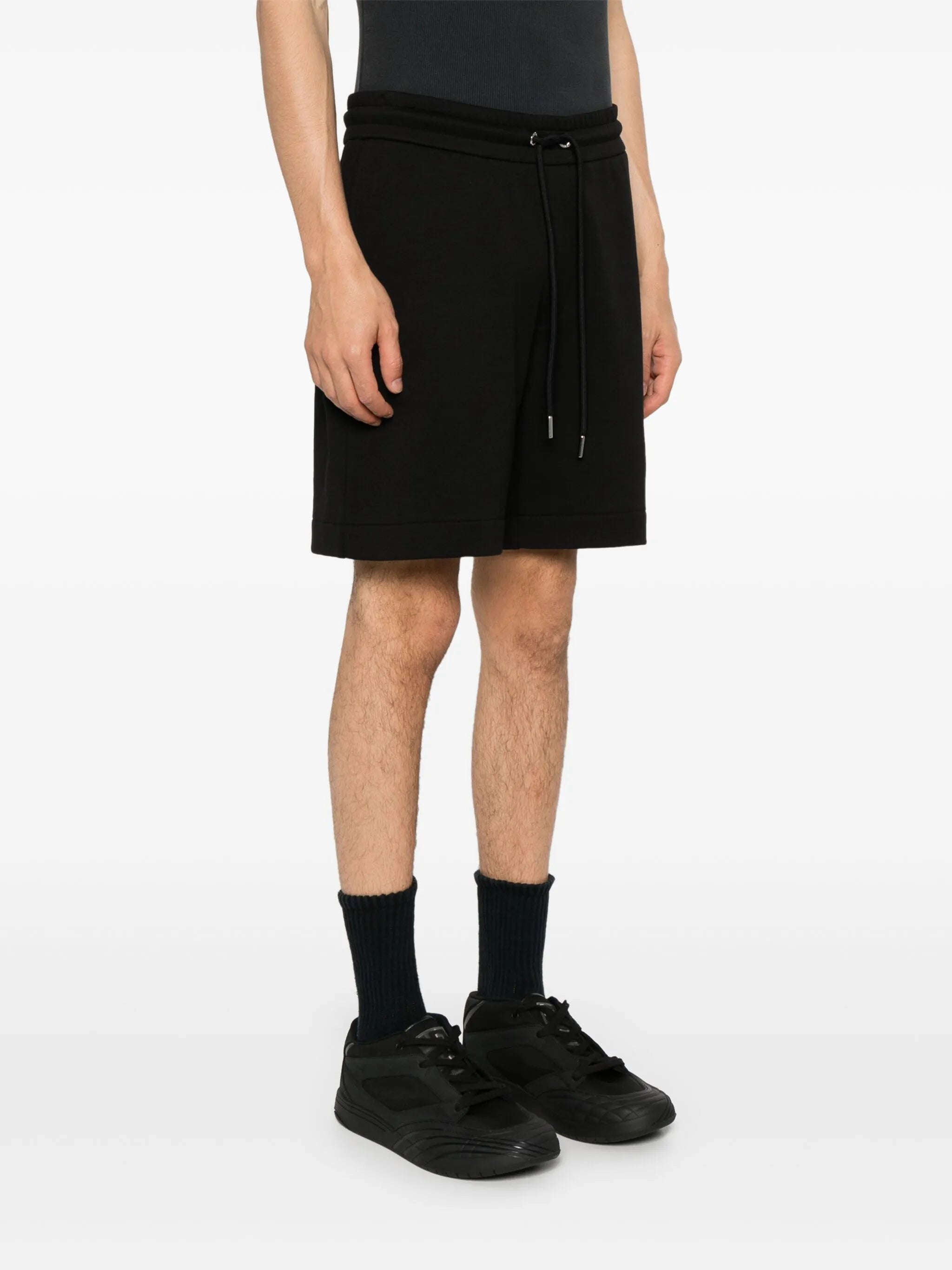 appliqué-logo track shorts