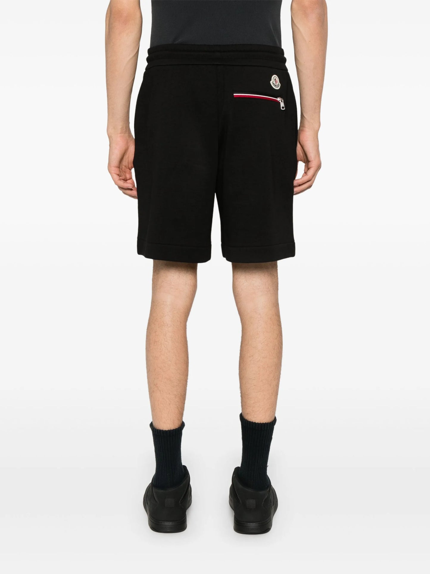 appliqué-logo track shorts
