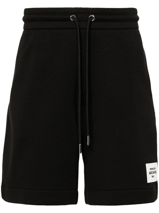 appliqué-logo track shorts