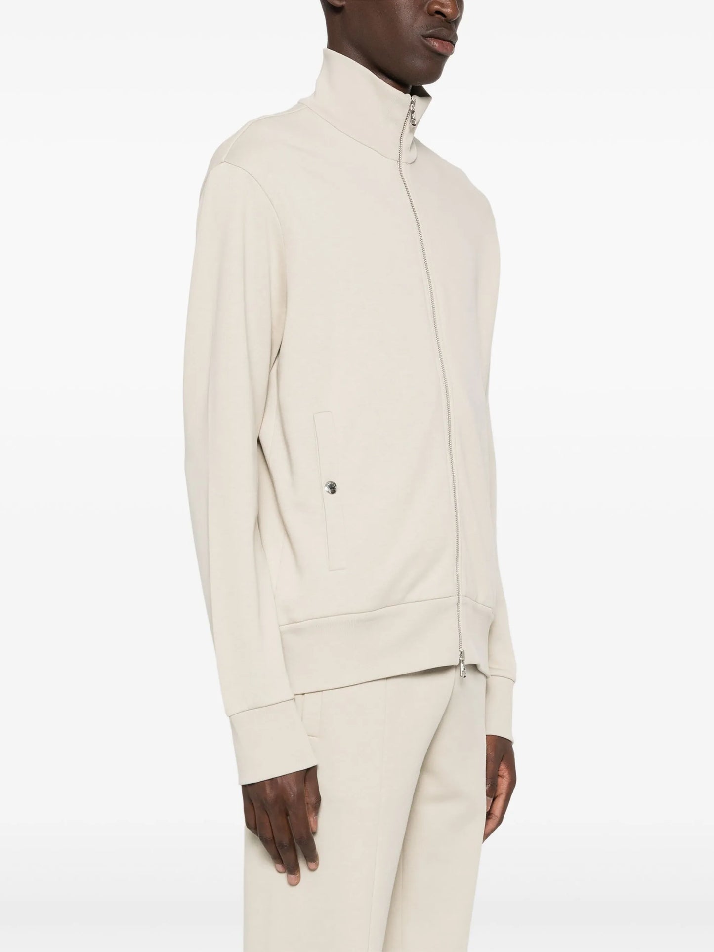 zip-up track jacket