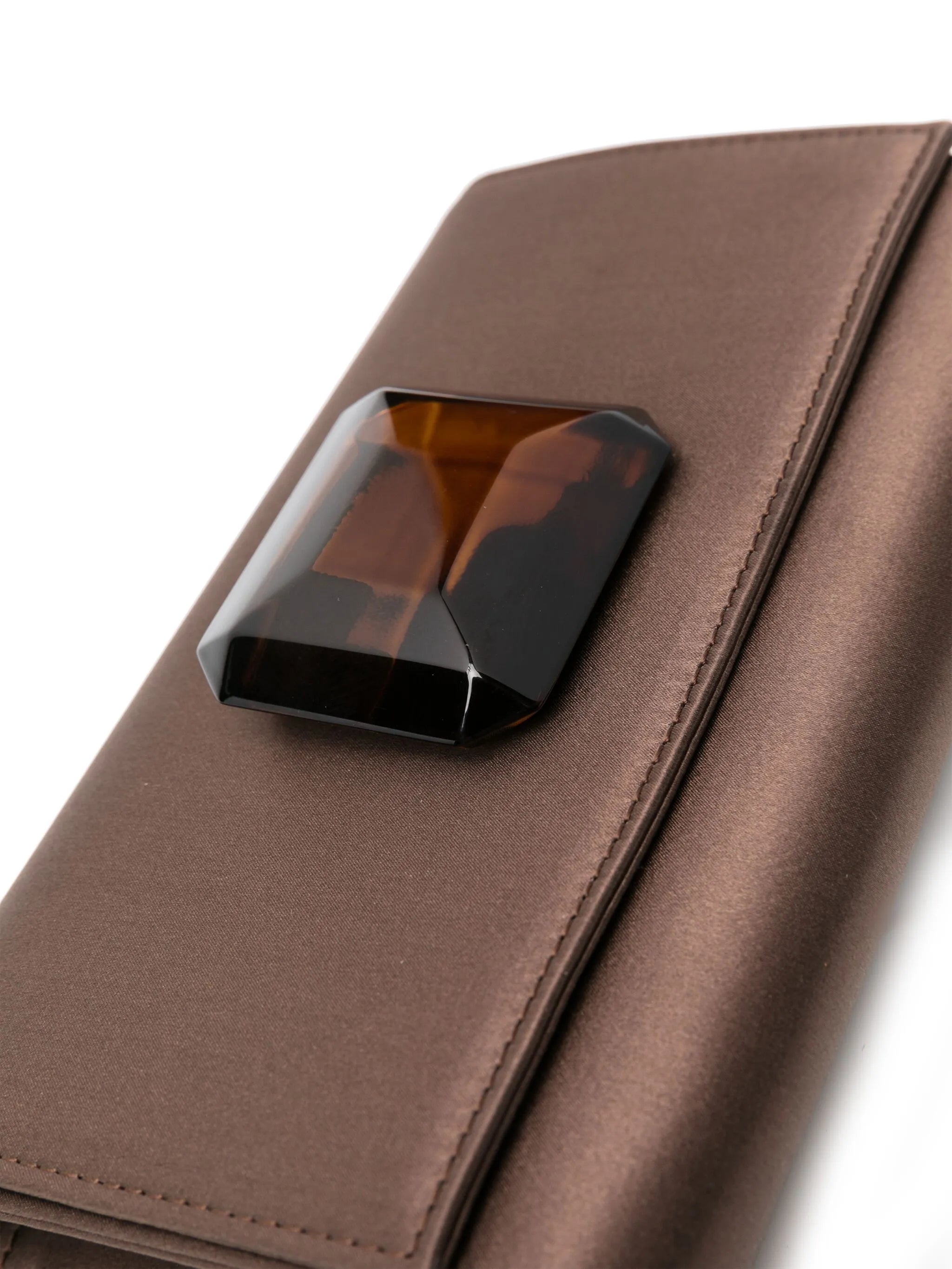 Jaipur satin clutch bag