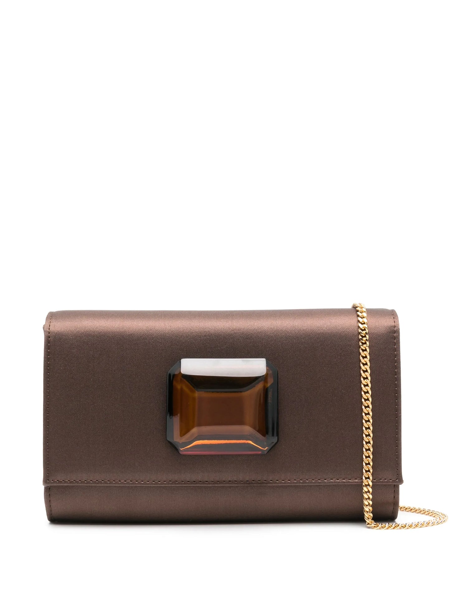 Jaipur satin clutch bag