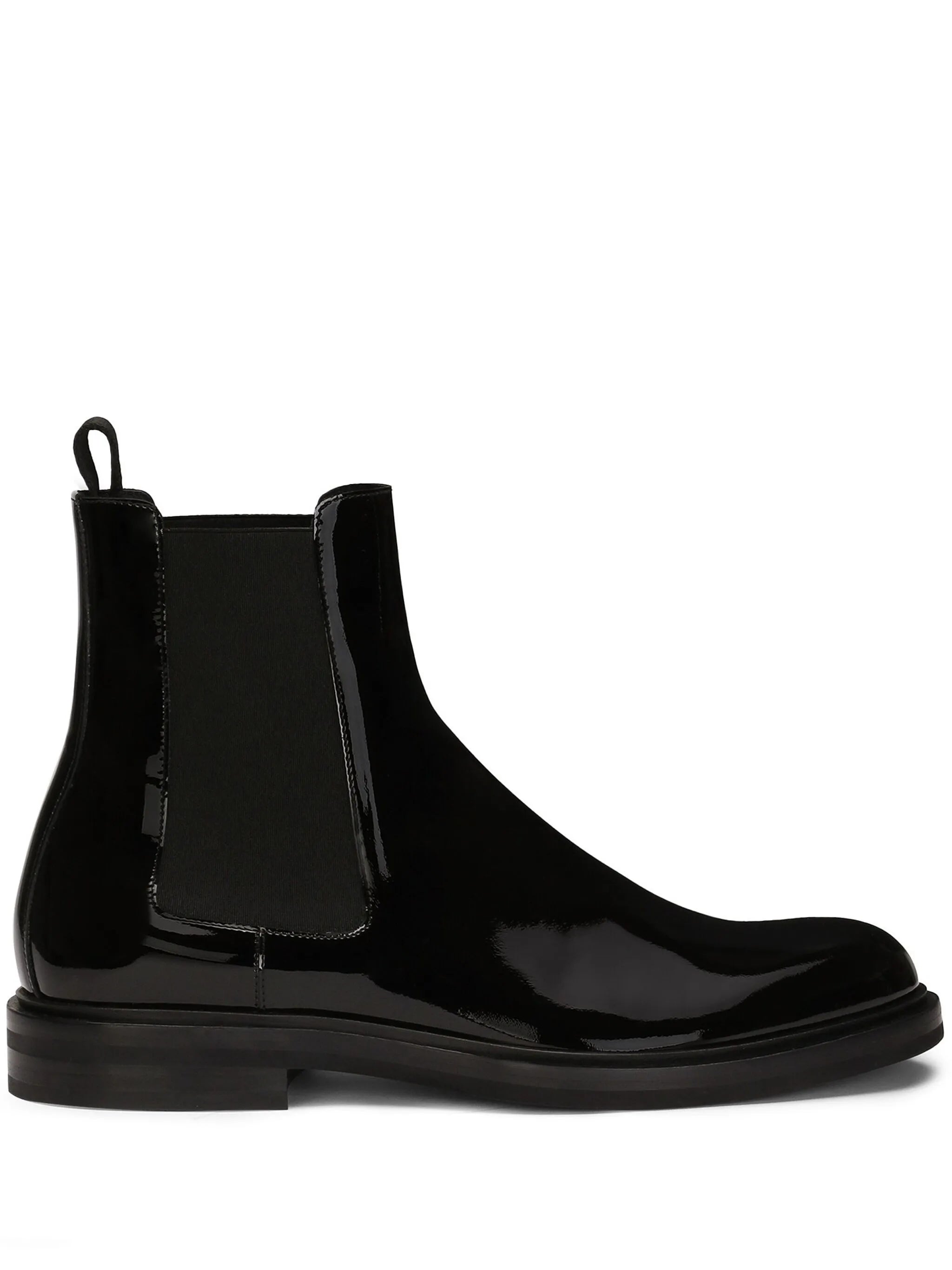 leather Chelsea boots