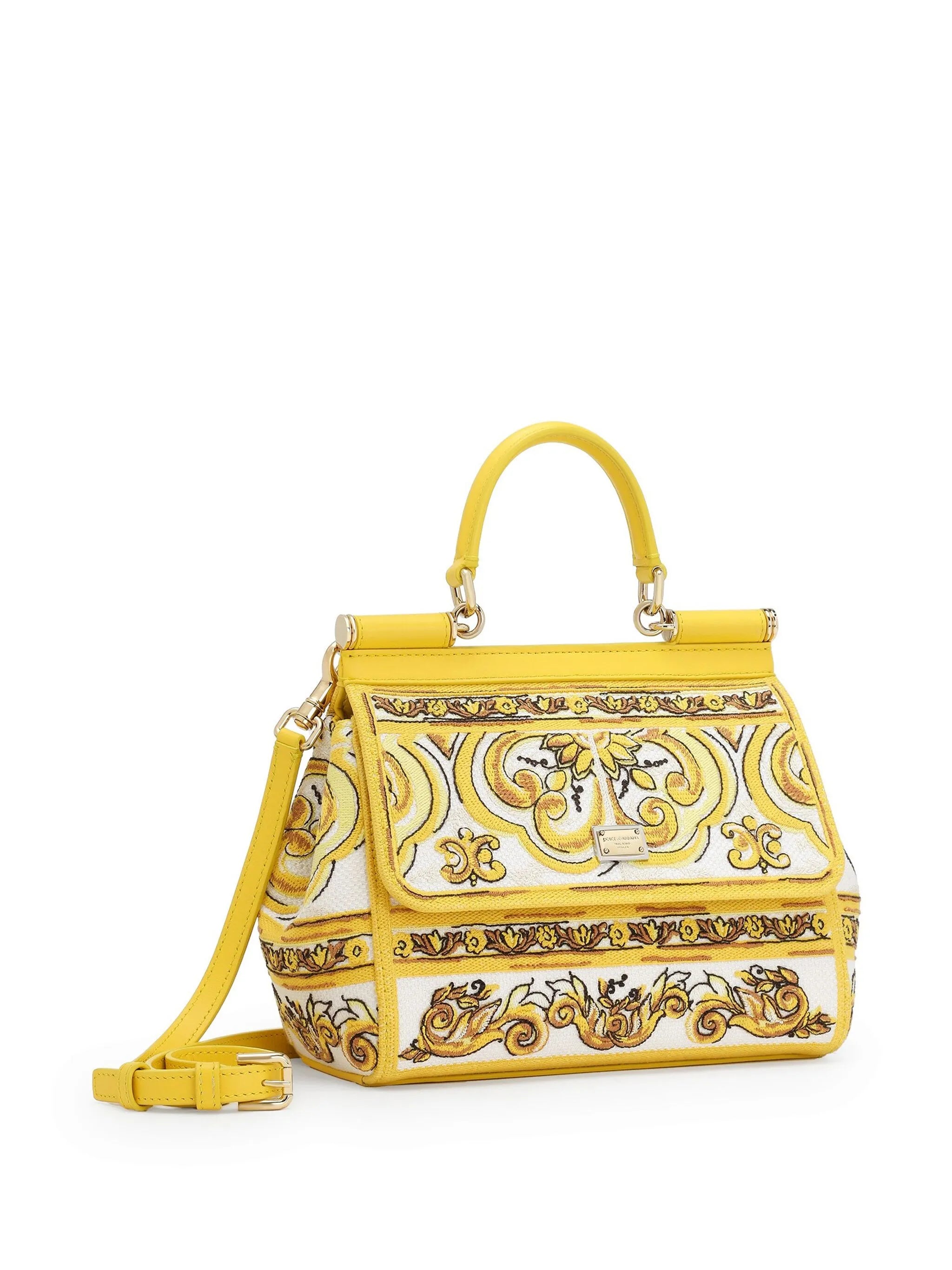 medium Sicily leather tote bag