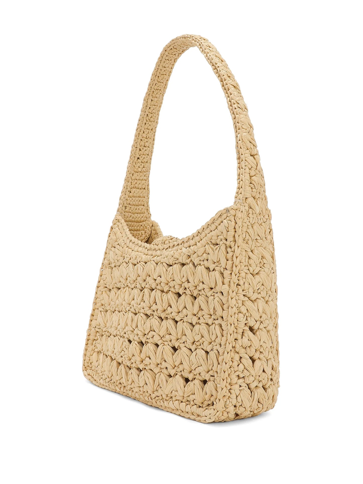 3.5 raffia shoulder bag