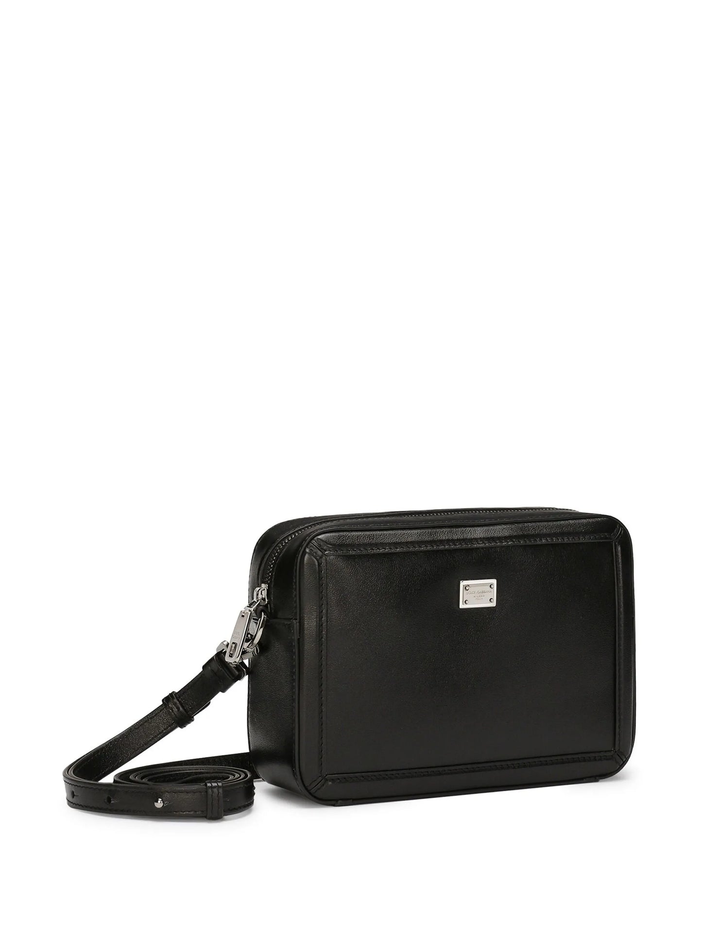 logo-plaque crossbody bag