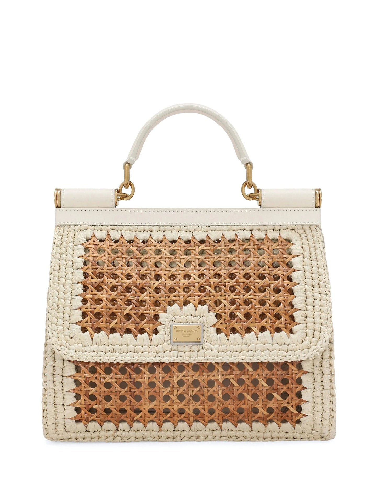 large Sicily cotton-blend bag