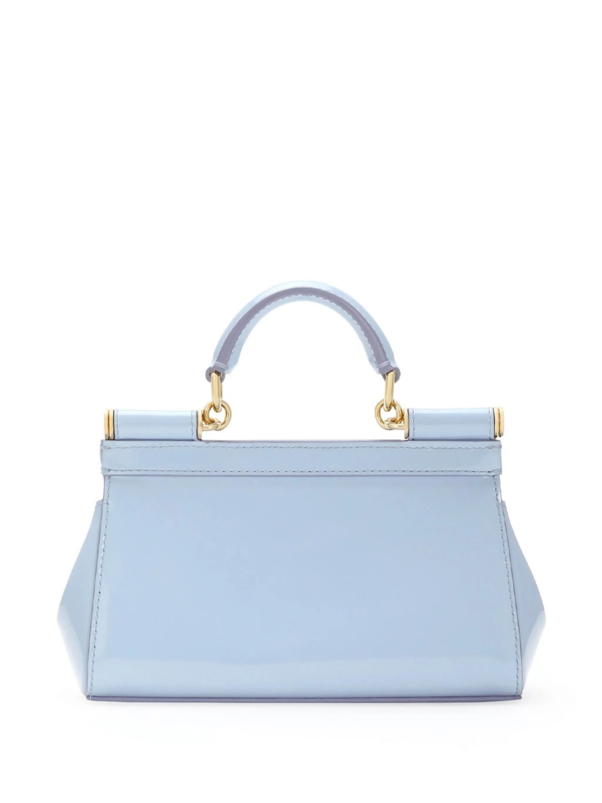 Mini Sicily handbag in polished calfskin