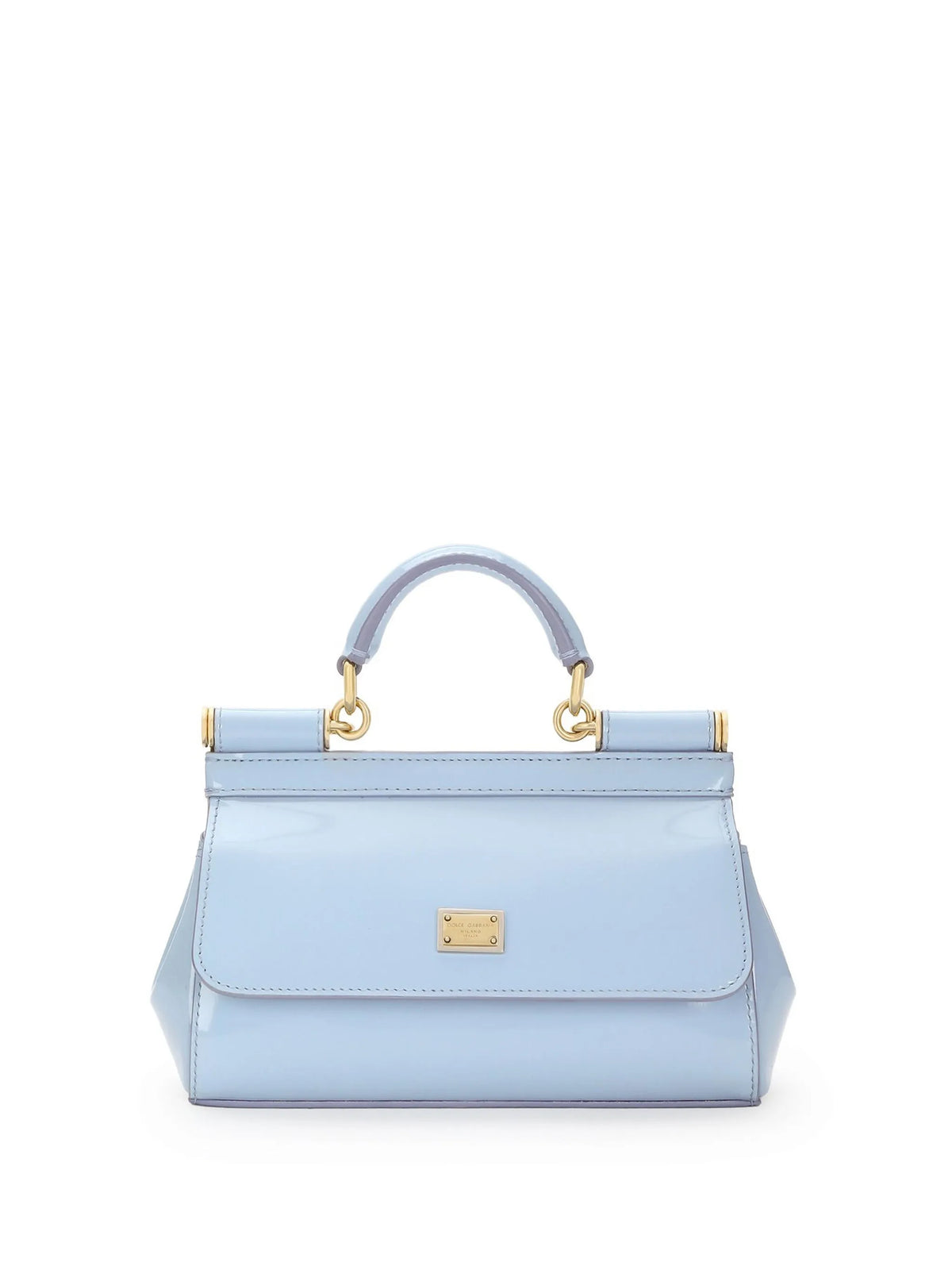 Mini Sicily handbag in polished calfskin