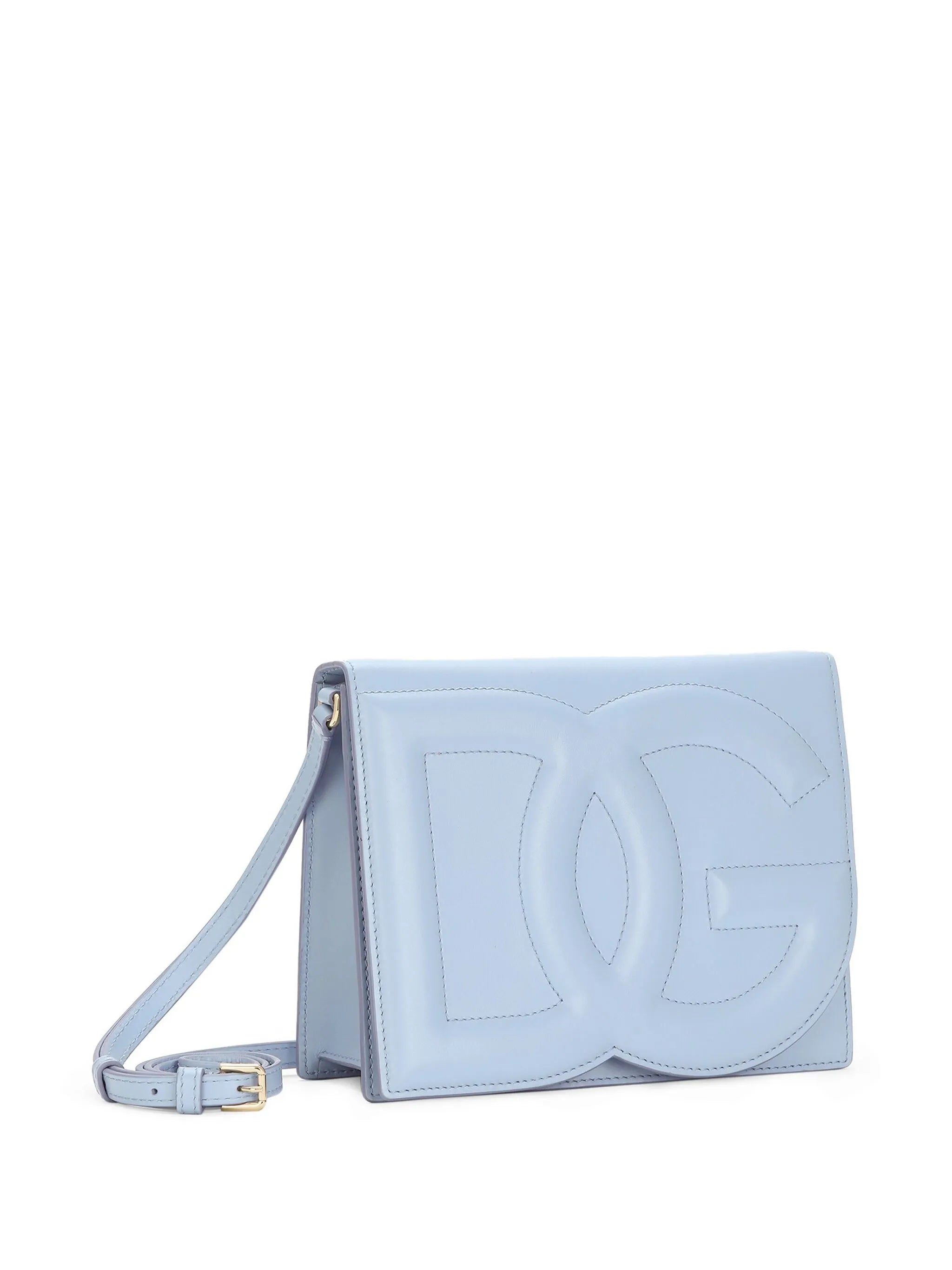 DG Logo leather cross body bag