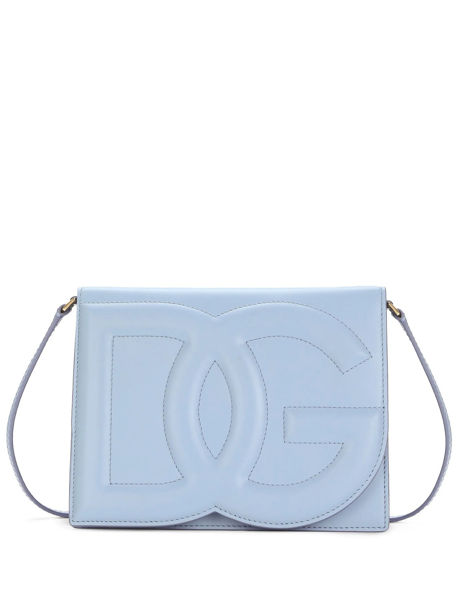 DG Logo leather cross body bag