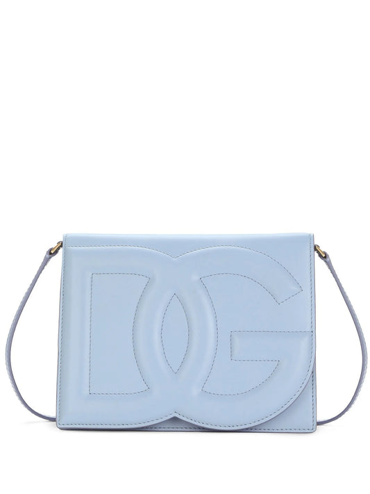 DG Logo leather cross body bag