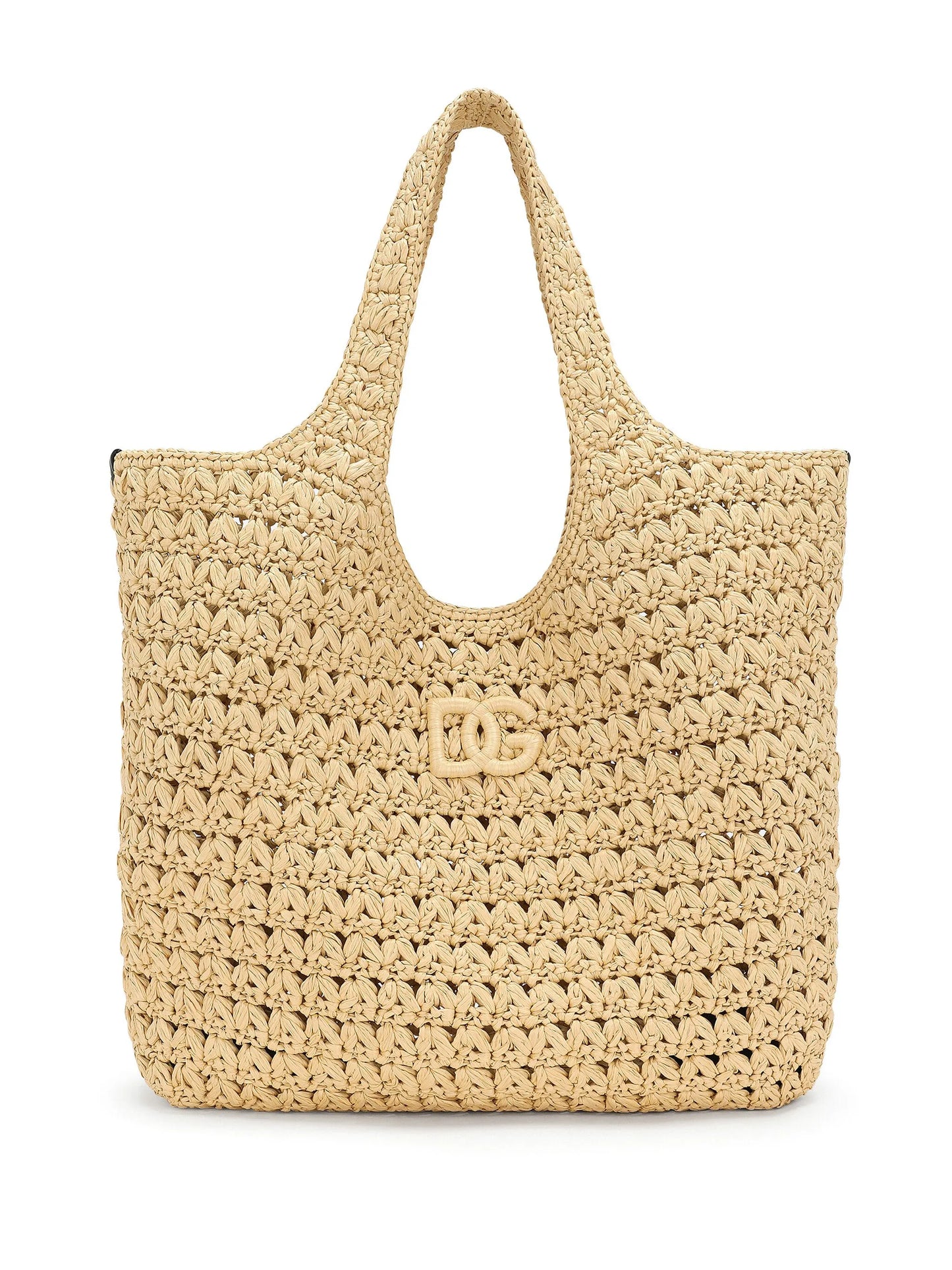 3.5 raffia tote bag