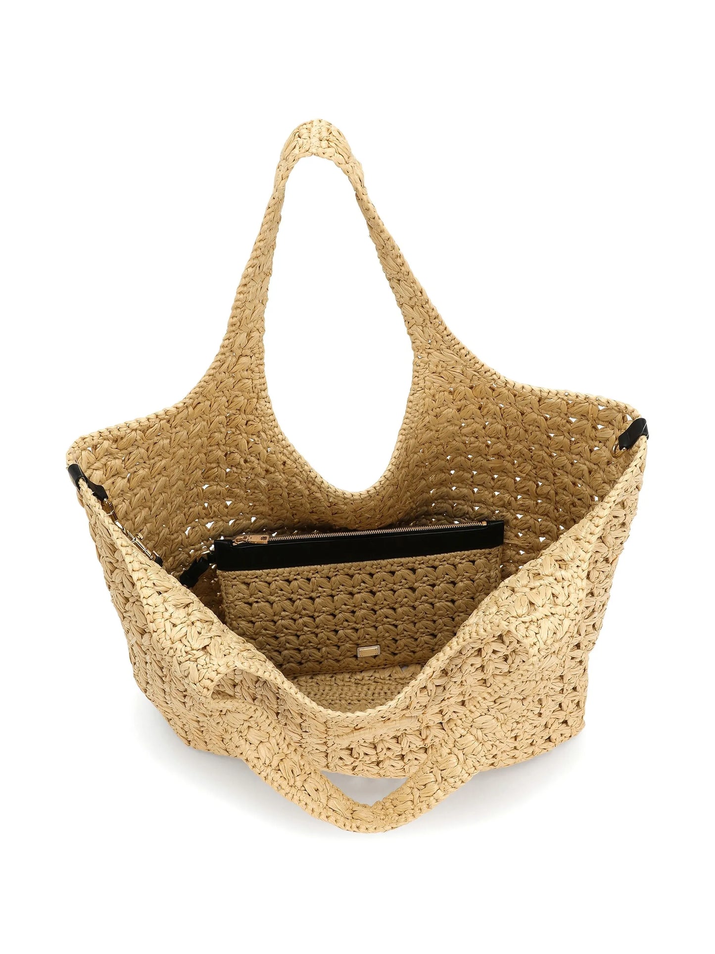 3.5 raffia tote bag