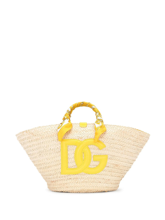 medium Kendra interwoven tote bag