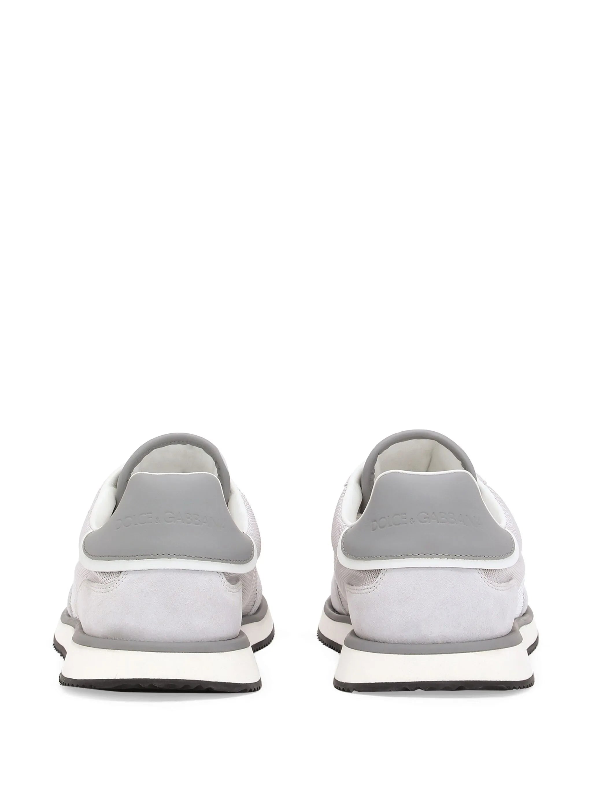 Cushion mixed-material sneakers