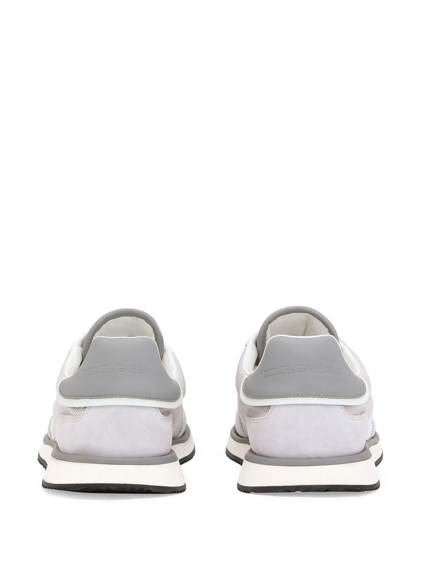 Cushion mixed-material sneakers