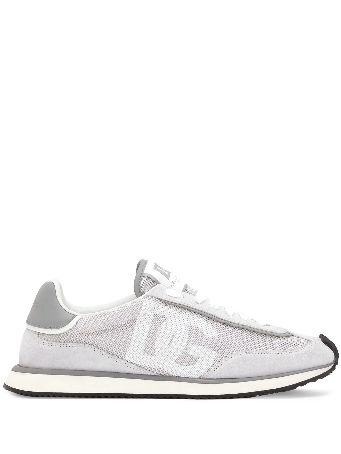 Cushion mixed-material sneakers