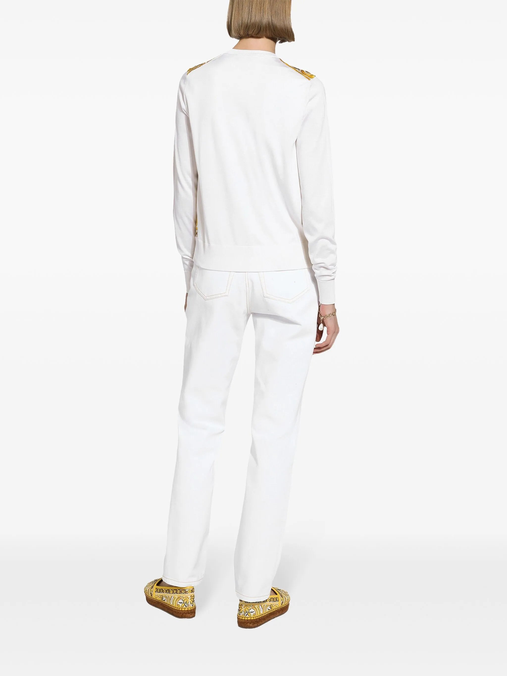 Majolica silk cardigan