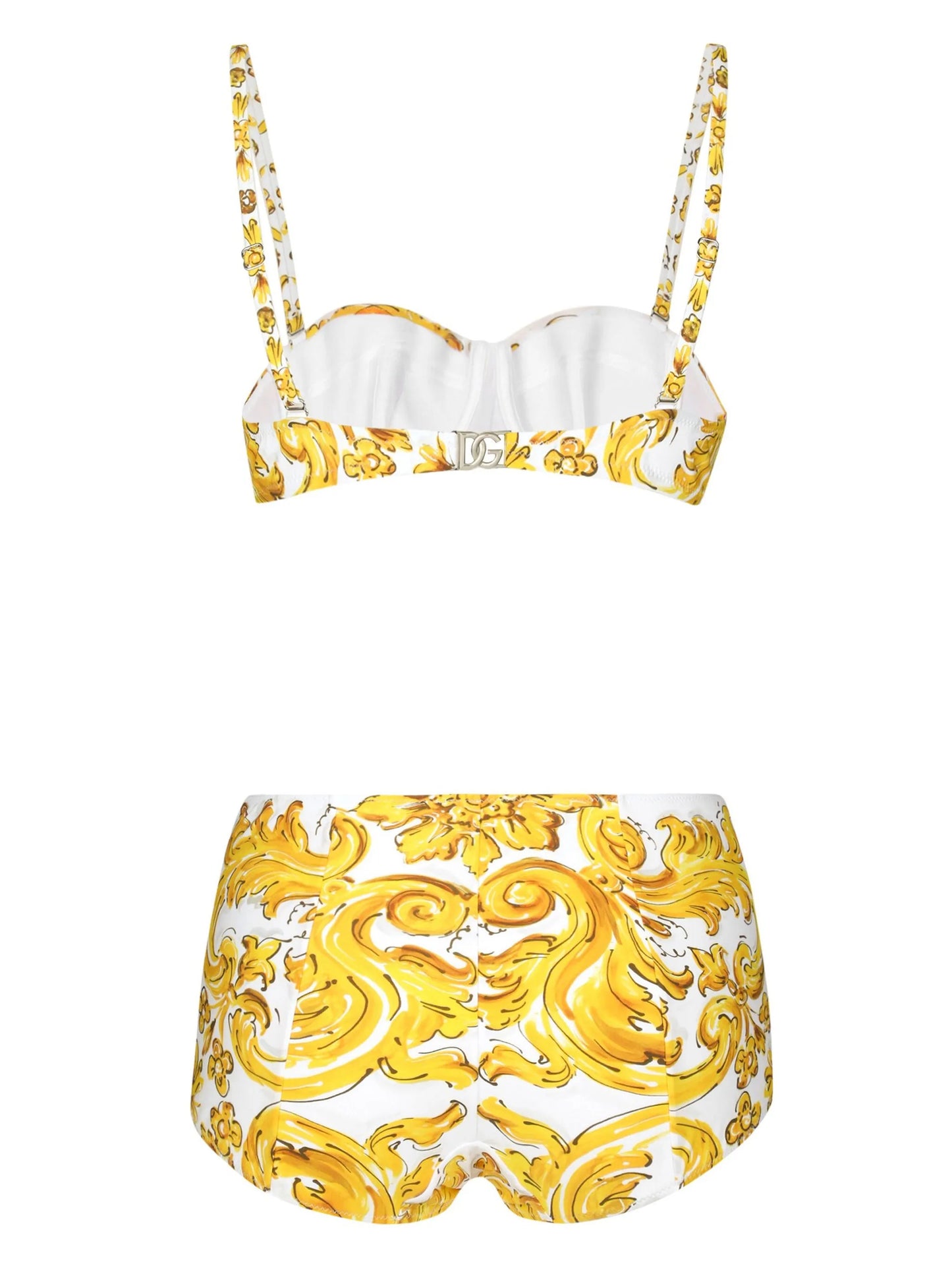 Majolica print bikini