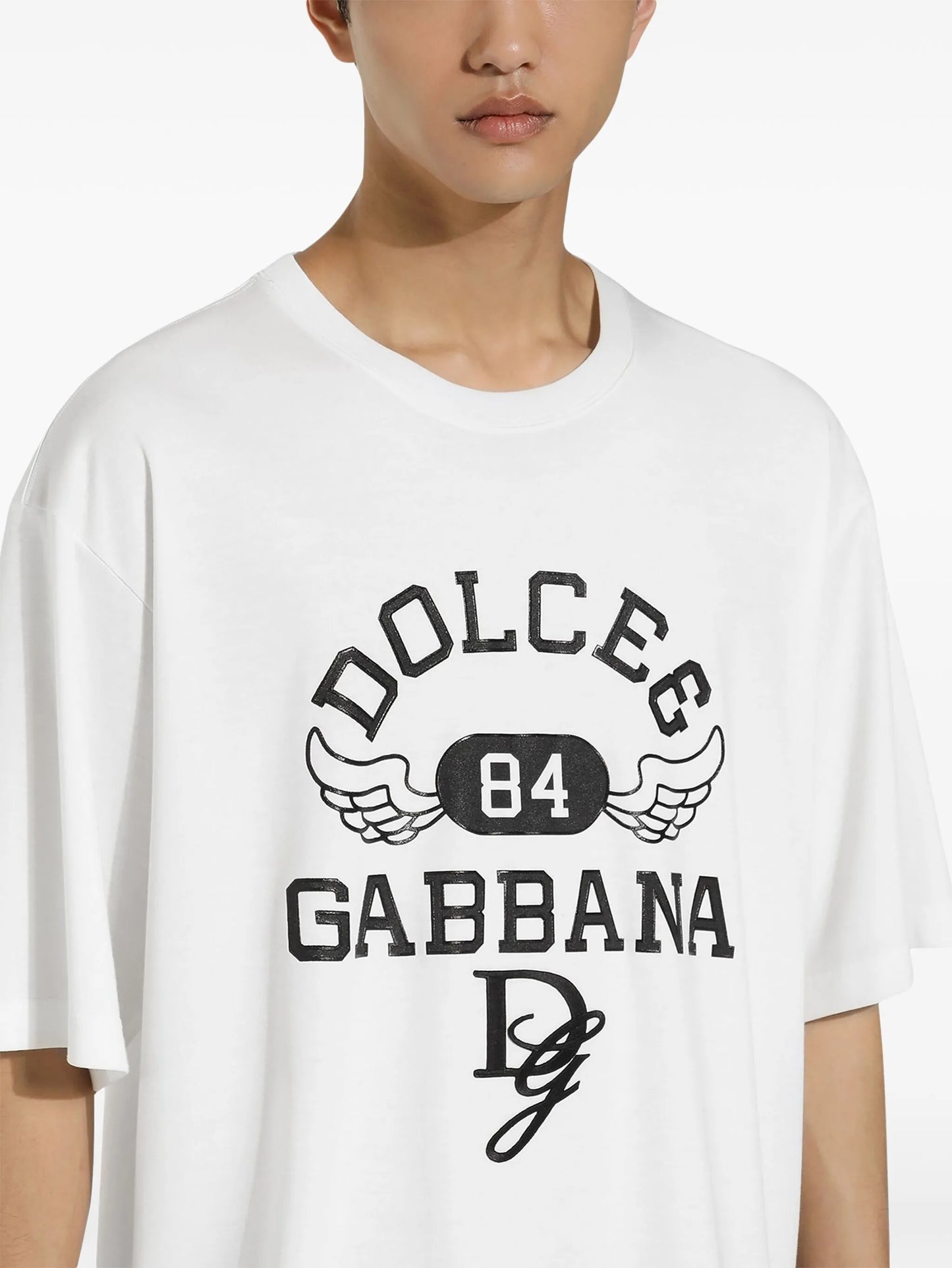 logo print t-shirt