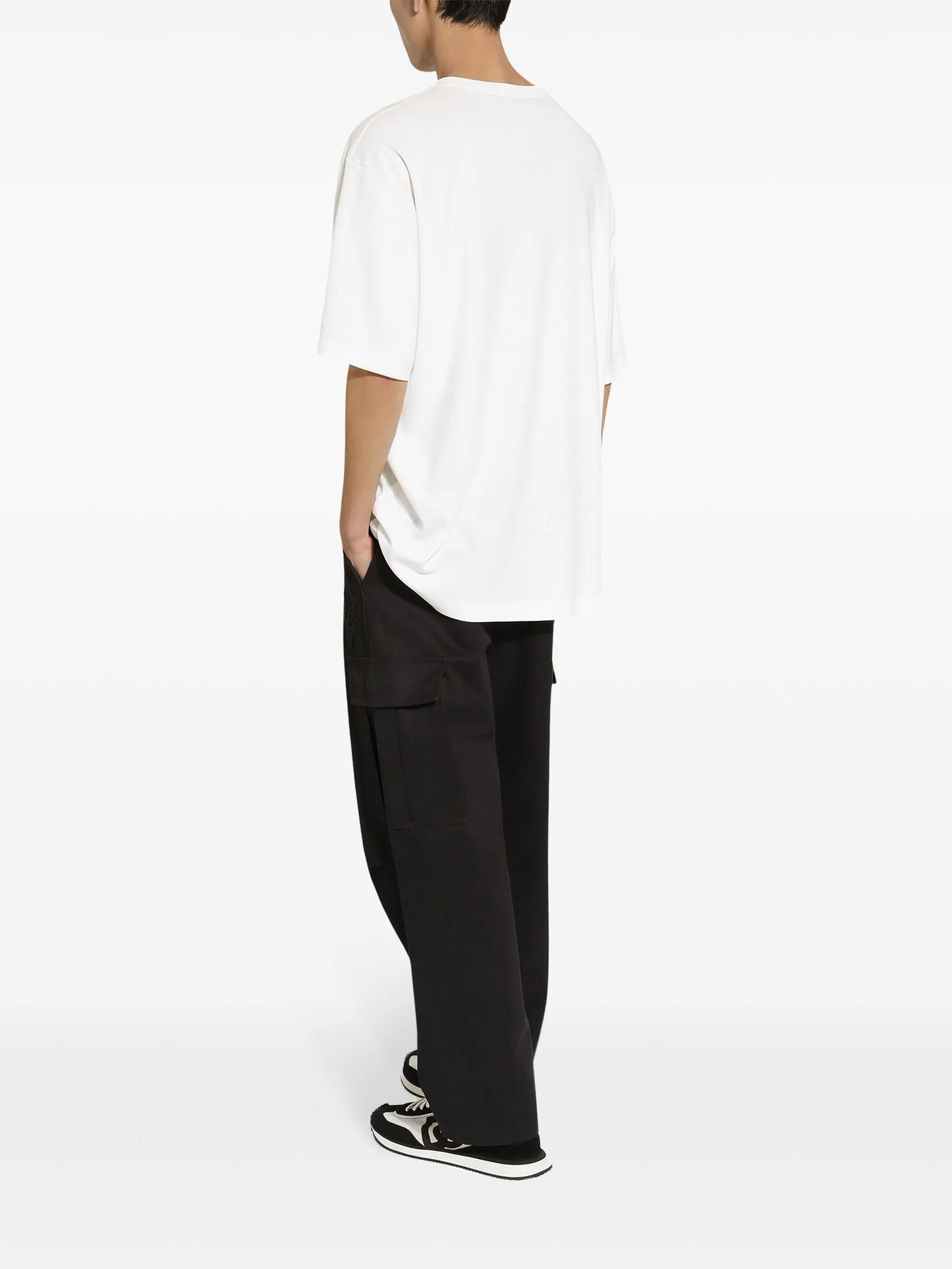 logo print t-shirt