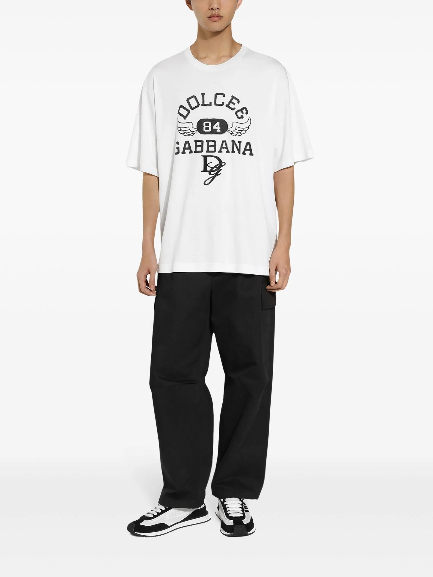 logo print t-shirt