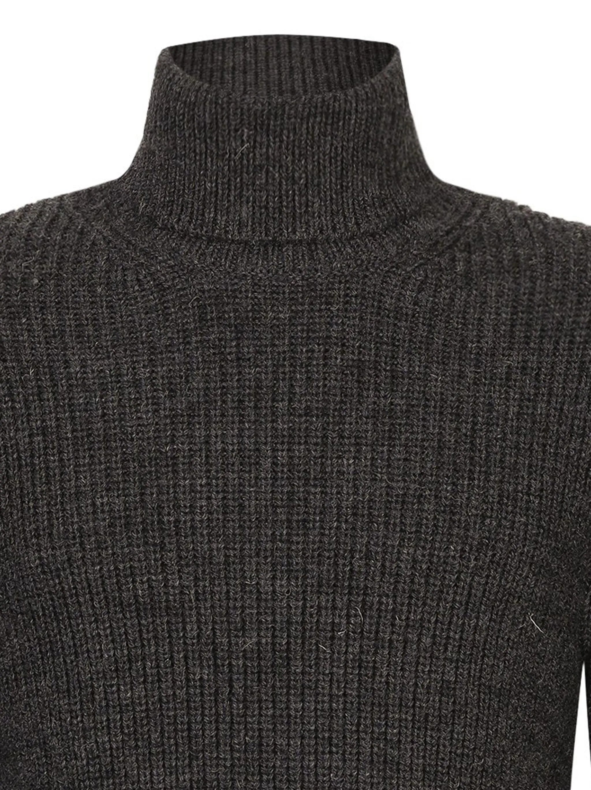 Roll neck jumper