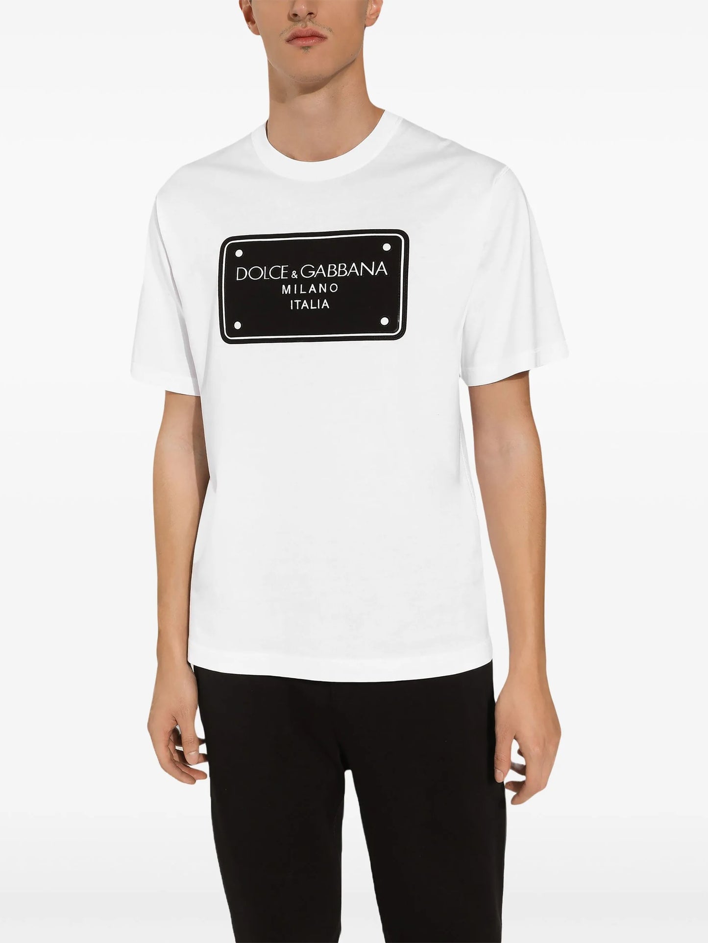 logo-print T-shirt